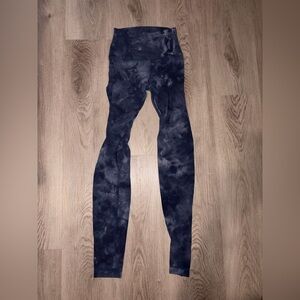Lululemon legging tie dye blue size 2